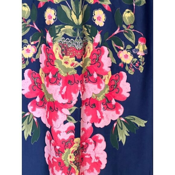 New York & Company XL Floral Sleeveless Dress Summer vacation resort - Picture 3 of 9